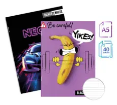 Тетрадка телчета А5 офсет 40 л тш редове 20 бр