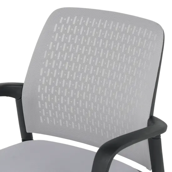 Посетителски стол КАВО- облегалка с ергономична извивка