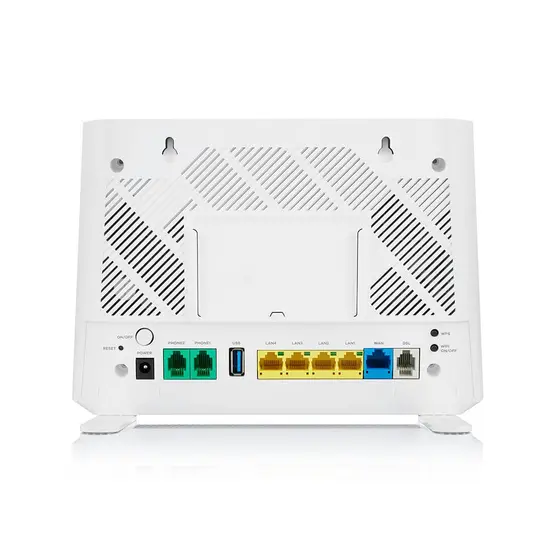 Рутер ZyXEL WiFi 6 AX1800 VDSL2 IAD 5-port Super Vectoring Gateway (upto 35B) and USB with Easy Mesh Support