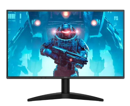 Монитор AOC 24B36X, 23.8" IPS WLED, 1920x1080@144Hz, 4ms GtG, 0.5ms MPRT, 300cd m/2, 1500:1, DCR 20M:1, Adaptive Sync, FlickerFree, Low Blue Light, Tilt, HDMI, DP