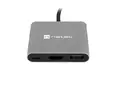 Докинг станция Natec USB-C Multiport Adapter 3 in 1 Fowler MINI USB 3.0, HDMI 4K, USB-C PD