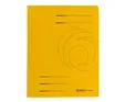 Папка картон Herlitz Blue Angel 240 гр жълта
