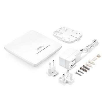 Аксес-пойнт ZyXEL NWA50BE, BE5100, Dual Radio 2x2 MU-MIMO, PoE+ (802.3at), Standalone/Nebula Cloud Managed Including Power Adapter