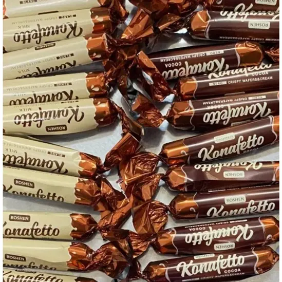 Пурички Roshen konafetto вафлени 1 кг