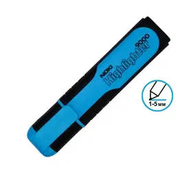 Текст маркер Noki син