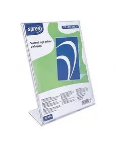 Поставка за презентация А4 L-образна