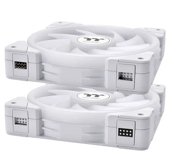 Вентилатор Thermaltake SWAFAN EX12 ARGB PC Cooling Fan TT Premium Edition 3 Fan Pack White