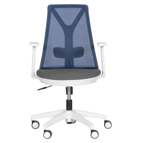 Работен стол ЗЛАТИ -сив, снимка отпред