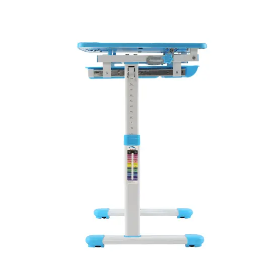 Комплект ученически чин и стол 201 син