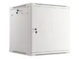 Комуникационен шкаф Lanberg rack cabinet 19' wall-mount 12U600x600 for self-assembly with metal door grey (flat pack)