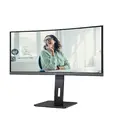 Монитор AOC CU34P3CV, 34" VA WLED, Curved 1500R, 3440x1440@100Hz, 4ms GtG, 1ms MPRT, 300cd m2, DCR 3000:1, 50M:1, AdaptiveSync, FlickerFree, Low Blue Light, 5Wx2, Tilt, Height Adjust, Swivel, HDMI, DP, USB hub