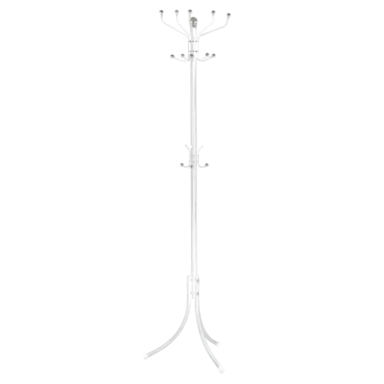 Закачалка за дрехи 8128- снимка отпред, бяла