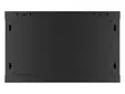 Комуникационен шкаф Lanberg rack cabinet 19' wall-mount 6U600x450 for self-assembly with metal door black (flat pack)