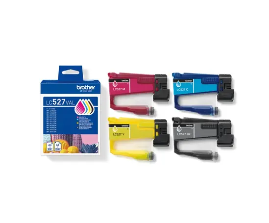 Консуматив Brother LC527VAL Coloured Multipack Ink Cartridge for MFCJ5010DW/MFCJ5110DW