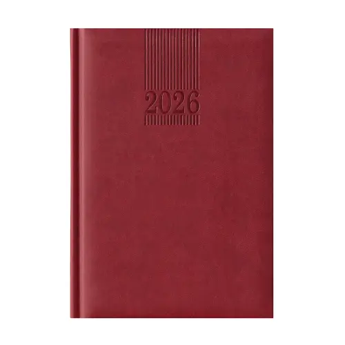 Календар бележник ПИКАСО-цвят бордо