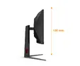 Монитор AOC CU34G4Z, 34" Curved 1500R, VA, WLED, 3440x1440@240Hz, 1ms GtG, 0.3ms MPRT, 450cd m/2, 2500:1, 80M:1 DCR, Adaptive Sync, FlickerFree, Low Blue Light, Tilt, Height Adjust, Pivot, Swivel, 2xHDMI, DP, USB hub