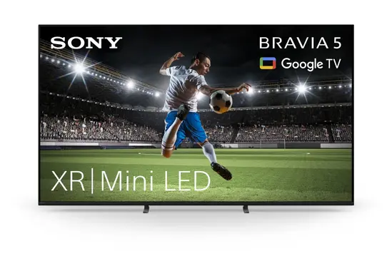 Телевизор Sony K-55XR55 55" 4K HDR TV BRAVIA 5 , Mini LED, XR Processor, Triluminos PRO, Live Colour, XR Backlight Master Drive,XR Motion Clarity,Acoustic Multi Audio,X-Balanced Speaker,Dolby Atmos,4xHDMI,2xUSB, Android TV, Google TV