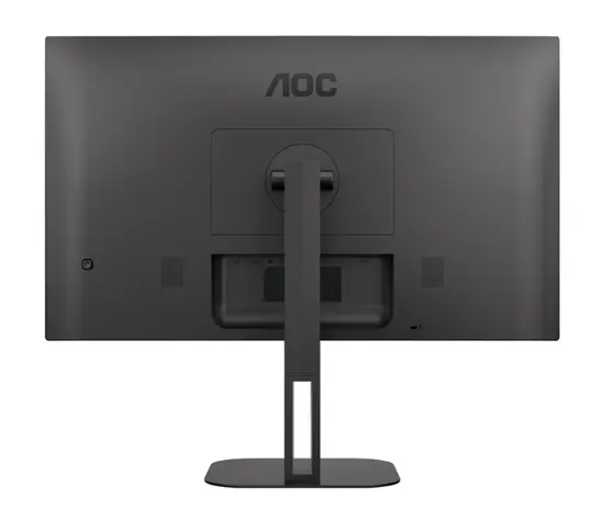 Монитор AOC Q27V5NBK, 27' VA WLED, 2560x1440@75Hz, 4ms GtG, 300cd m2, 4000:1, 20M:1 DCR, Adaptive Sync, FlickerFree, Low Blue Light, 3Wx2, Tilt, Height Adjust, Pivot, Swivel, 2xHDMI, 2xDP