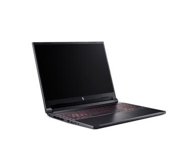 Лаптоп Acer Nitro V 16, ANV16-72-94EH, Intel Core  9 270H (up to 5.8GHz, 24MB), 16' WQXGA (2560x1600) IPS 180Hz, 32GB DDR5 (2x16GB), 1TB PCIe  NVMe SSD, NVIDIA® GeForce RTX 5070 8GB GDDR7, HD Cam, WiFi 6 ax, BT 5.2, Backlit Kbd, No OS, Obsidian Black