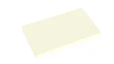 Самозалепващи листчета 125х75мм жълт пастел