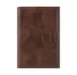 Календар бележник КИНГ в кутия- кафяв цвят