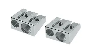 Острилка метална двойна