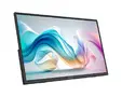 Монитор MSI PRO MP165 E6 Portable Monitor, 15.6", 4ms, 60Hz IPS, 1920x1080, EyesErgo, Anti-flicker, Less Blue Light, 250nits AG, 16.7M, 1000:1, 2xType-C(15W), HDMI(2.0b), 2x1W, Tilt, VESA 75, Black, 0.78kg