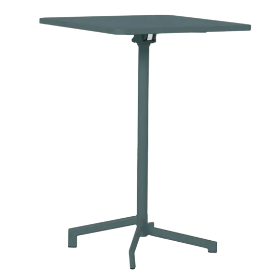 Сгъваема градинска маса АБИ-зелен цвят