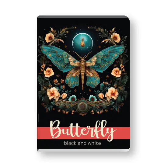 Тетрадка B&W редове А5 офсет 80 л