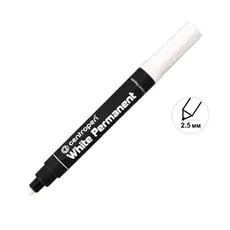 Перманентен маркер Centropen 8586 бял