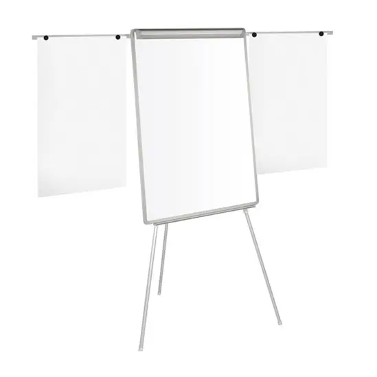 Флипчарт на стойка 70х100 см магнитен- с две рамена