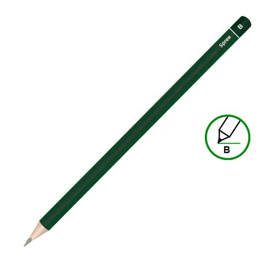 Молив графитен Spree B триъгълен