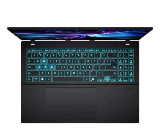 Лаптоп Asus V16, V3607VH-RP010,Intel Core7 240H 2.5 GHz (24MB Cache, up to 5.2 GHz, 10 cores, 16 Threads), 16.0  WUXGA(WU) 1920X1200 16:10 300nits Anti-Glare, 144 Mhz,LPDDR5  16GB ,RTX5050  8 GB DDR6, 1TB SSD G4,Backlit Kbd, No OS,Matte Black