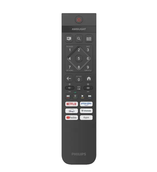 Телевизор Philips 65PUS8400/12, 65" 4K UHD QLED, 3840x2160p, DVB-T/T2/T2-HD/C/S/S2, 60Hz, Ambilight 3, Pixel Precise UHD, HDR+, Titan OS, Dolby Atmos & DTS:X, 3*HDMI, 2*USB, VRR, 802.11ac, BT 5.2, Philips EasyLink 2.0, 20W RMS, Black