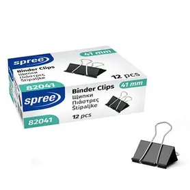 Метални щипки Spree 41 мм 12 бр