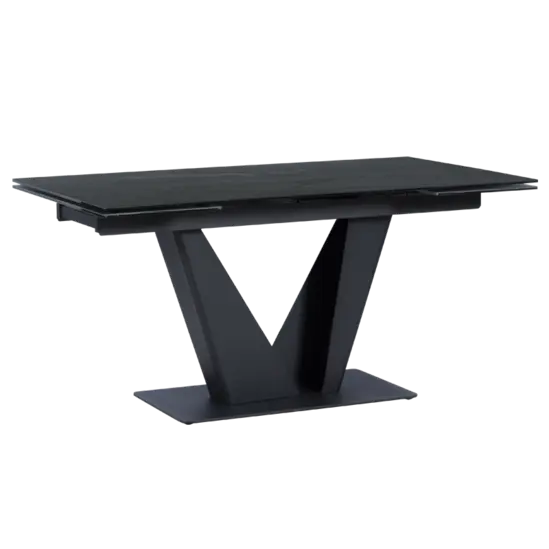 Трапезна маса ЯНА разтегателна-черен цвят