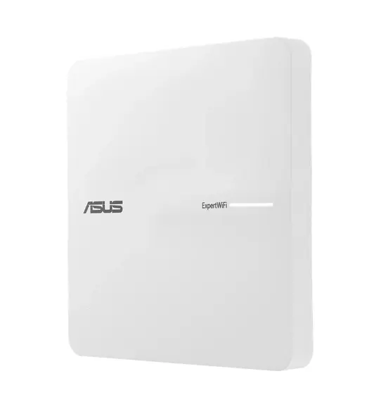 Аксес-пойнт Asus Business PoE Access Point ExpertWiFi EBA63, AX3000, Dual-Band, Quad-Core 1.7GHz CPU, 256MB512MB FlashRAM, Gigabit, OFDMA, Beamforming, WPA, WPS, SSH, 5 SSIDs, SDN, PoE & PoE+, wall mountingceiling,White
