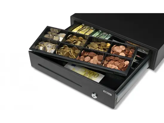 Отделение за големи документи и ценни книжа, подходящо за безопасно съхранение.