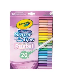 Флумастери Crayola измиваеми 20 цвята