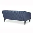 Диван триместен СУРДУЛИЦА AXL 03- сниман отзад, син на цвят