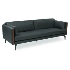 Диван триместен ЕВТИМИЙ HND 03 - в тъмнозелен цвят