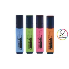 Текст маркер Office Point комплект 4 цвята