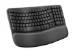 Клавиатура Logitech Wave Keys wireless ergonomic keyboard - GRAPHITE - US INT`L - 2.4GHZBT - NA - INTNL-973 - UNIVERSAL