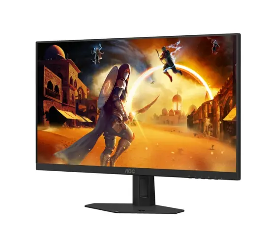 Монитор AOC 27G4ZRE, 27" Fast IPS WLED, 1920x1080@260Hz (OC, Native 240Hz), 1ms GtG, 0.3ms MPRT, 300cd m/2, 1000:1, Adaptive Sync, FlickerFree, Anti Blue Light, Tilt, 2xHDMI, DP