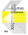 Карирана хартия А4 250 л вестник