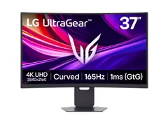 Монитор LG 37G800A-B, 36.5" UltraGear VA Curved, 1ms (GtG), 165Hz, 4000:1, 400cdm2, 4K UHD (3840x2160), FreeSync, DAS, VRR, HDR 10, DCI-P3 95%, USB-C (PD 65W), AI, HDMI, DisplayPort, Speacers 5W x 2, Height Adjustable,Tilt, Swivel, Black