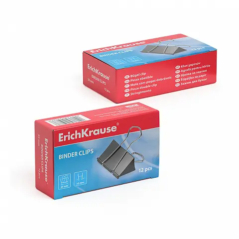 Метални щипки 25 мм 12 бр