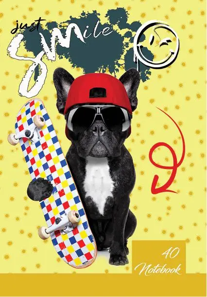 Тетрадка телчета А5 вестник 40 л редове