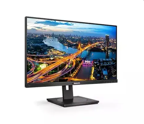 Монитор Philips 242B1/00, 23.8" IPS WLED, 1920x1080@75Hz, 4ms GTG, 250cd/m2, 1000:1, DCR 50M:1, Adaptive Sync, FlickerFree, Low Blue Mode, 2Wx2, Tilt, Height Adjust, Pivot, Swivel, D-SUB, DVI, HDMI, DP, USB hub