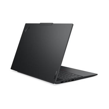 Лаптоп Lenovo ThinkPad E16 G3 Intel Core Ultra 7 255H, 16C (up to 5.1GHz, 24MB), 32GB DDR5-5600, 1TB SSD, 16' WUXGA (1920x1200) IPS AG, Integrated Intel Arc 140T Graphics, FHD&IR Cam, Backlit KB, WLAN, BT, FPR, 4 cell, DOS, 3Y Onsite